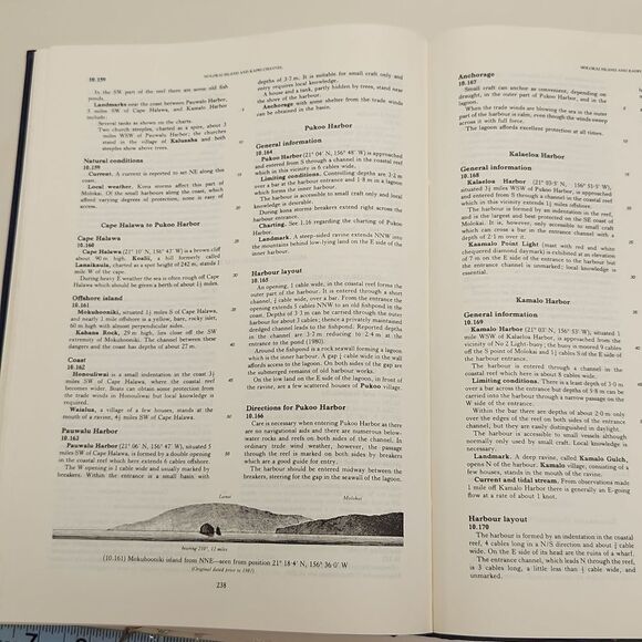 Pacific Islands Pilot Vol. lll Islands of the Central Part of Pacific Ocean Book - Picture 8 of 10